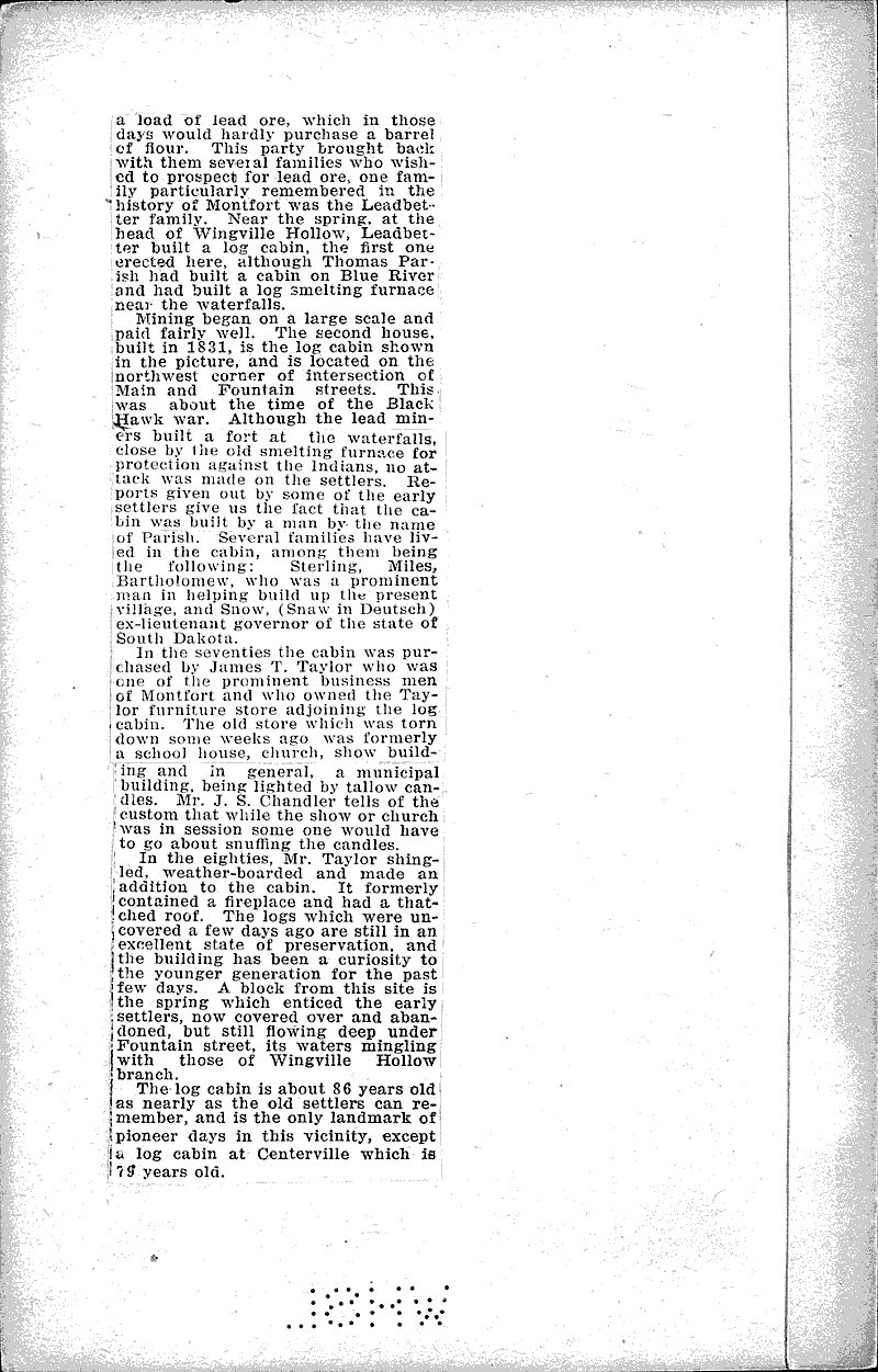  Source: Fennimore Times Topics: Architecture Date: 1917-07-04