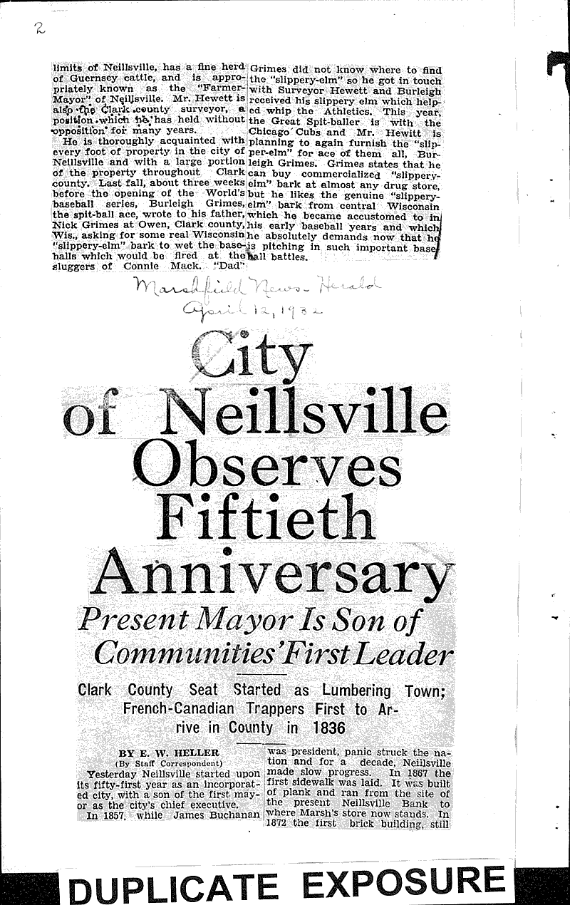  Source: Neillsville Press Topics: Government and Politics Date: 1932-03-10
