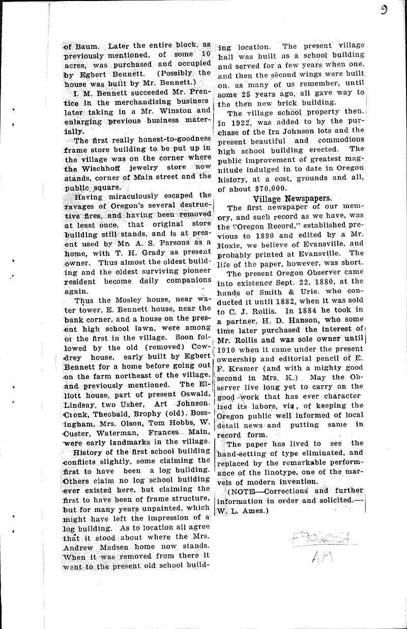 Turning back the pages Source: Oregon Observer Date: 1924-04-24