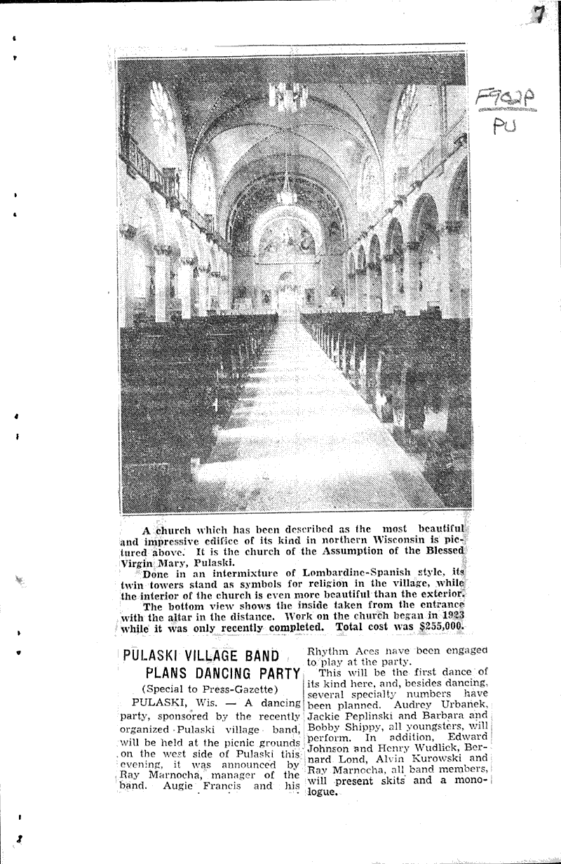  Source: Green Bay Press Gazette Date: 1935-07-31