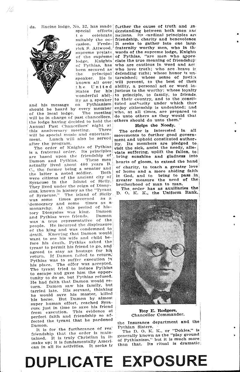  Source: Racine Journal Date: 1924-02-14