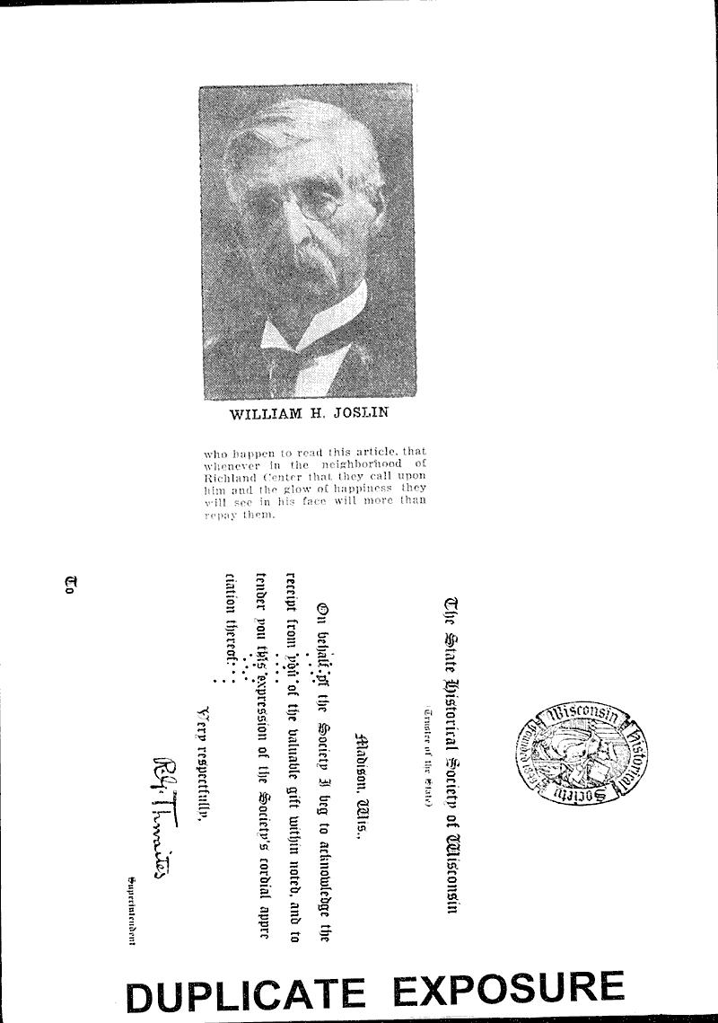  Source: Wisconsin State Journal Topics: Civil War Date: 1926-06-27