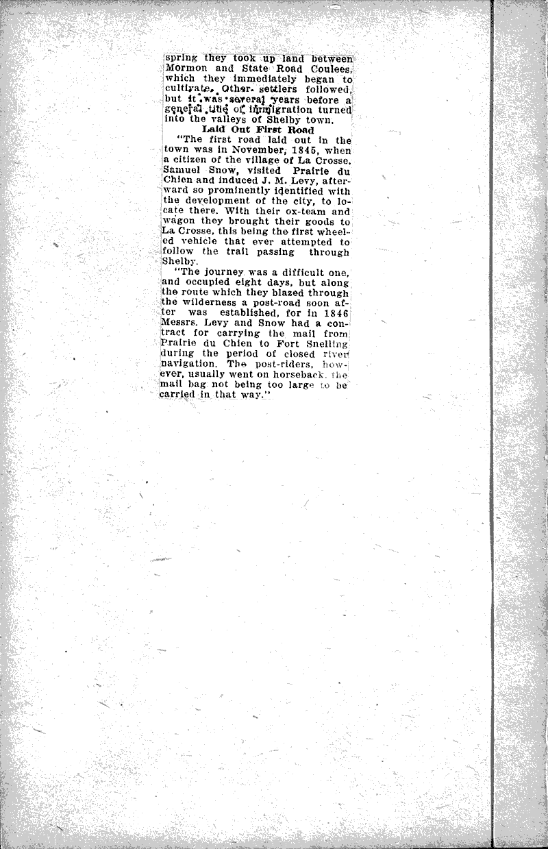  Source: La Crosse Tribune and Leader-Press Topics: Immigrants Date: 1933-10-22