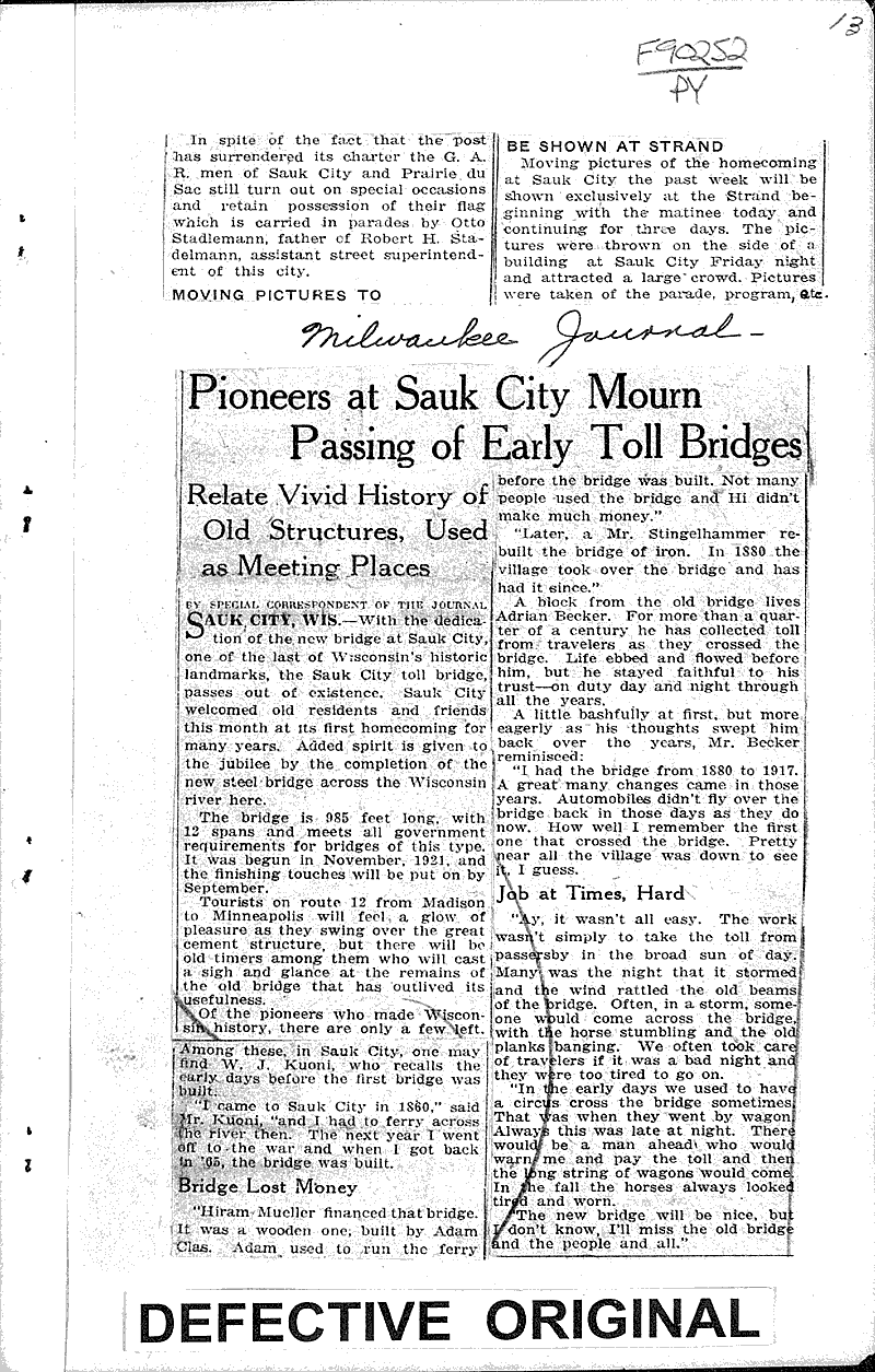  Source: Madison Times Topics: Transportation Date: 1923-06-25
