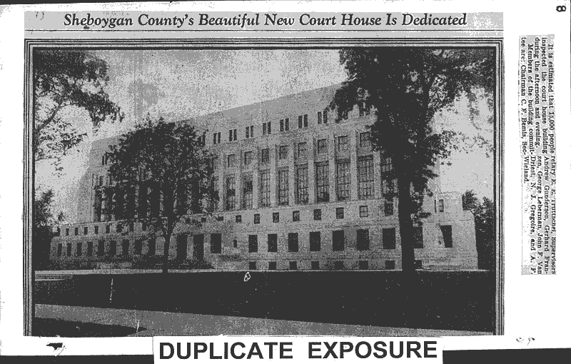  Source: Sheboygan Daily Press Topics: Architecture Date: 1934-08-28