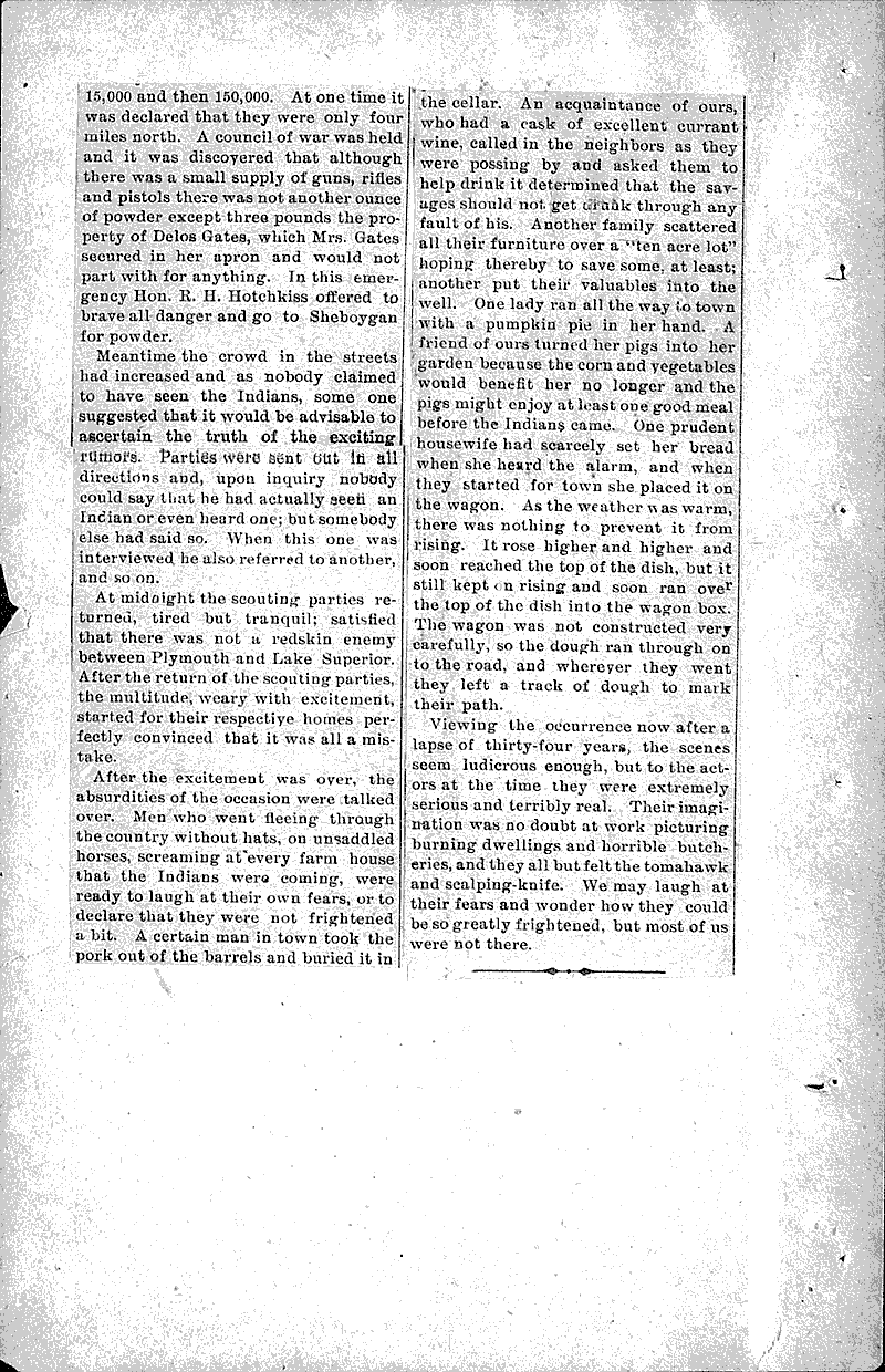 The indian scare Source: Sheboygan Herald Topics: Indians and Native Peoples Date: 1897-03-20
