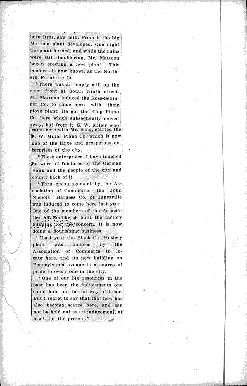  Source: Sheboygan Telegram Topics: Industry Date: 1917-07-11