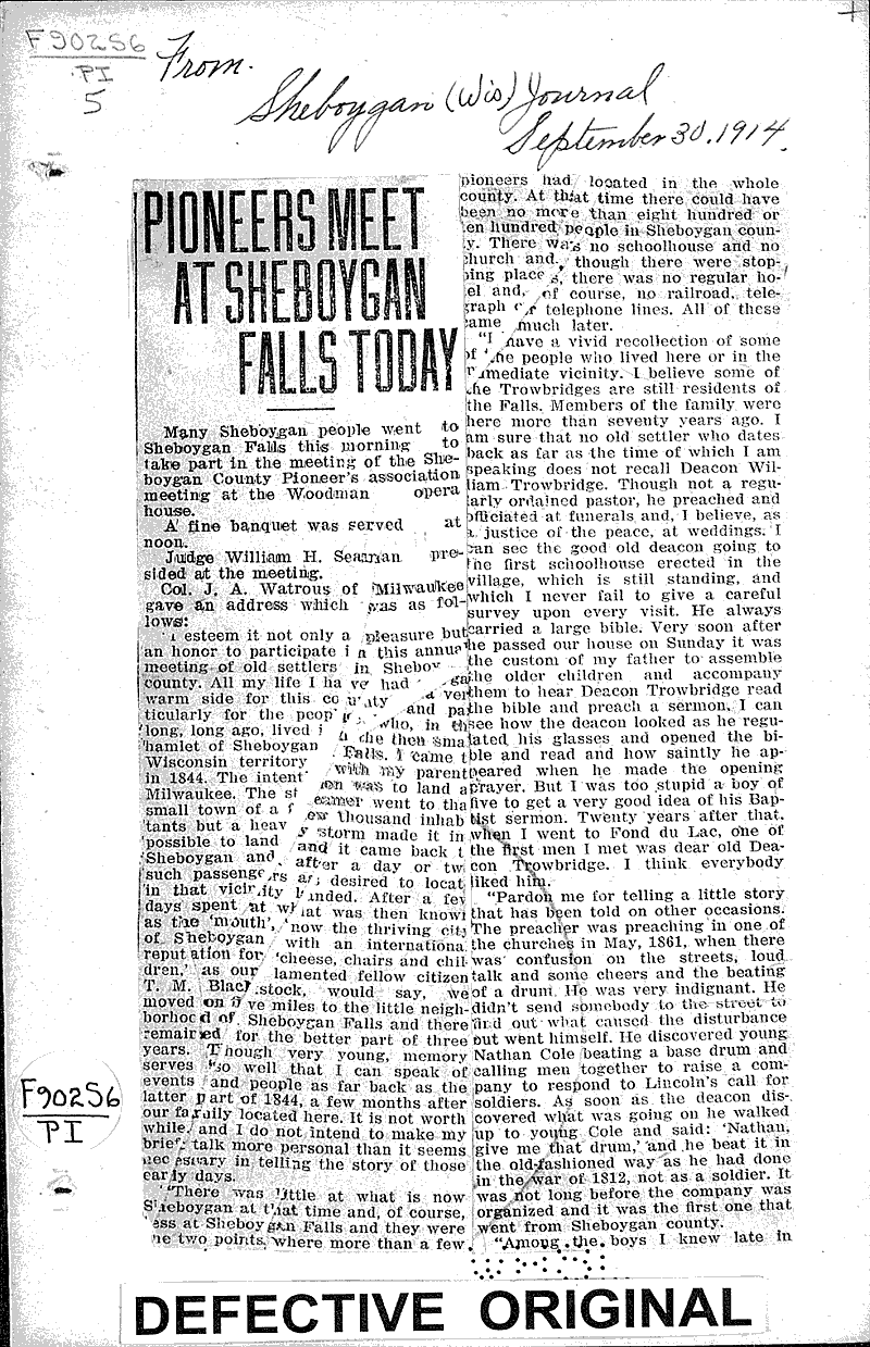  Source: Sheboygan Journal Topics: Education Date: 1914-09-30