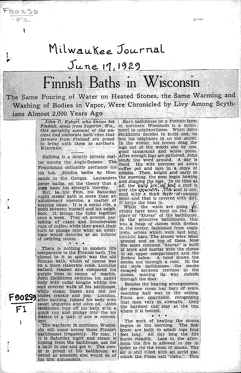  Source: Milwaukee Journal Topics: Immigrants Date: 1929-06-17