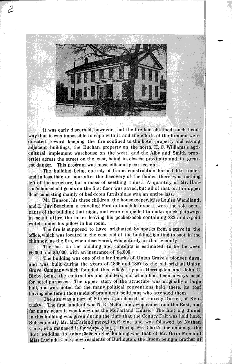  Source: Union Grove Enterprise Topics: Architecture Date: 1915-04-01