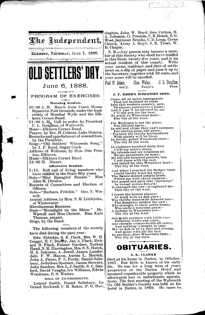  Source: Elkhorn Independent Topics: Social and Political Movements Date: 1883-06-28