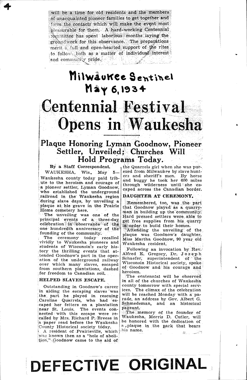  Source: Milwaukee Sentinel Topics: Social and Political Movements Date: 1934-05-06
