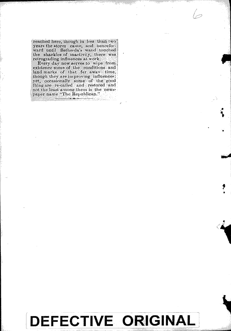 Twenty-eight years ago Source: Waukesha Freeman Date: 1887-06-16
