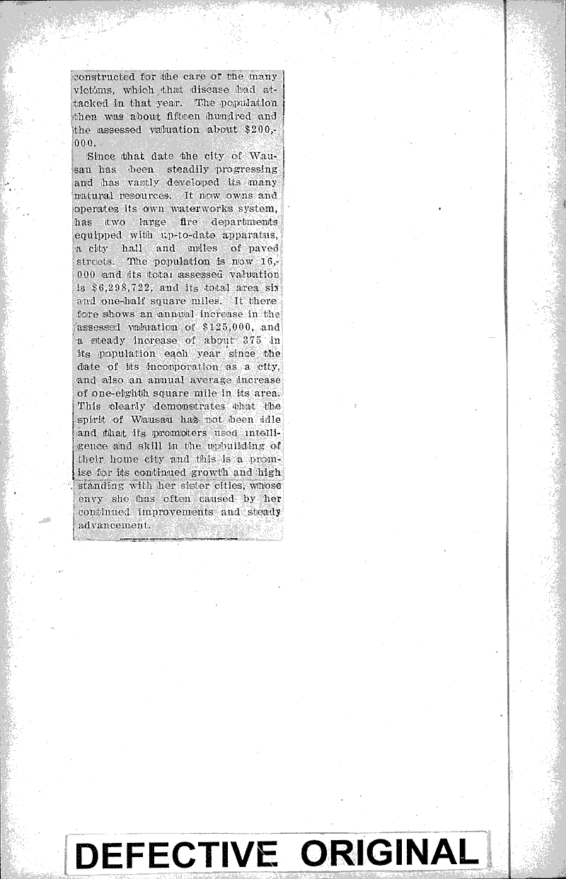  Source: Wausau Record-Herald Date: 1909-01-06