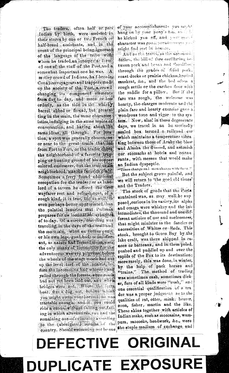 The historical points of Winnebago county Newspaper Article/Clipping