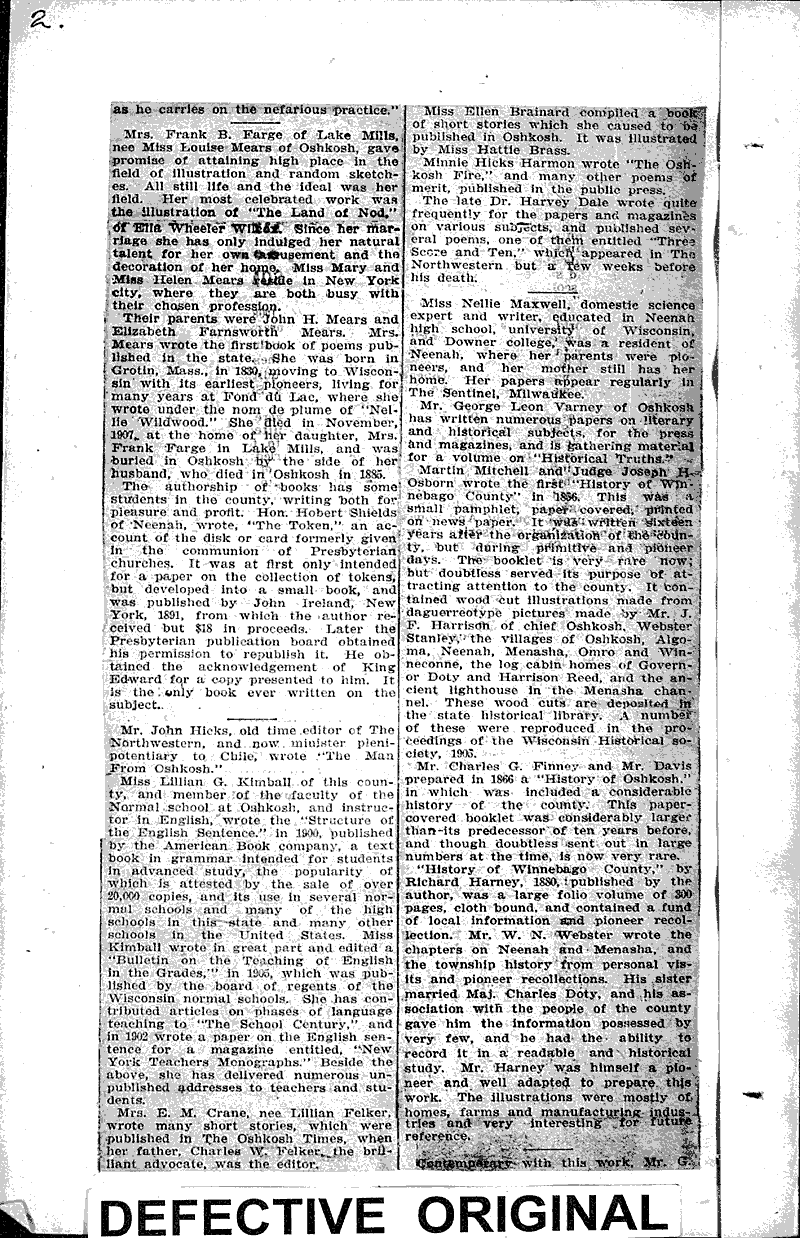  Source: Oshkosh Northwestern Date: 1908-06-13