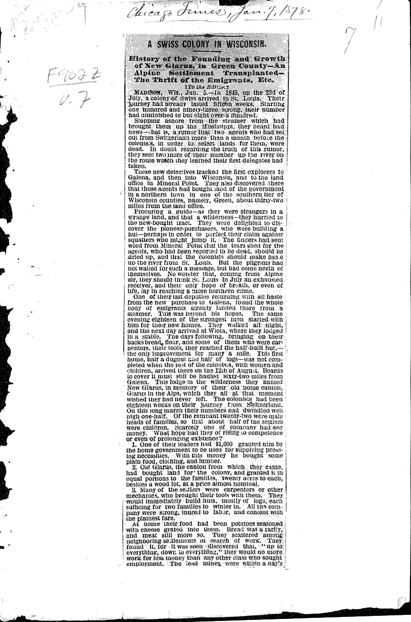  Source: Chicago Times Date: 1878-01-07