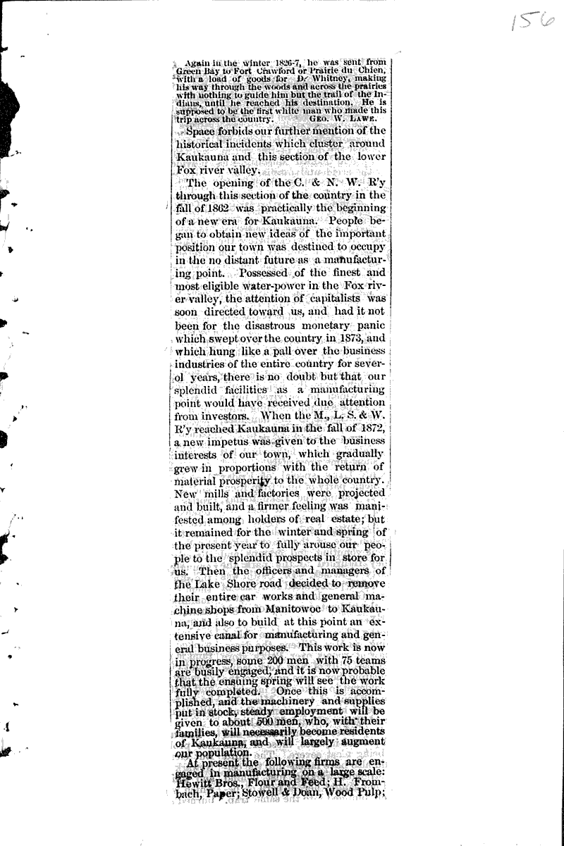 Source: Kaukauna Times Date: 1880-09-16