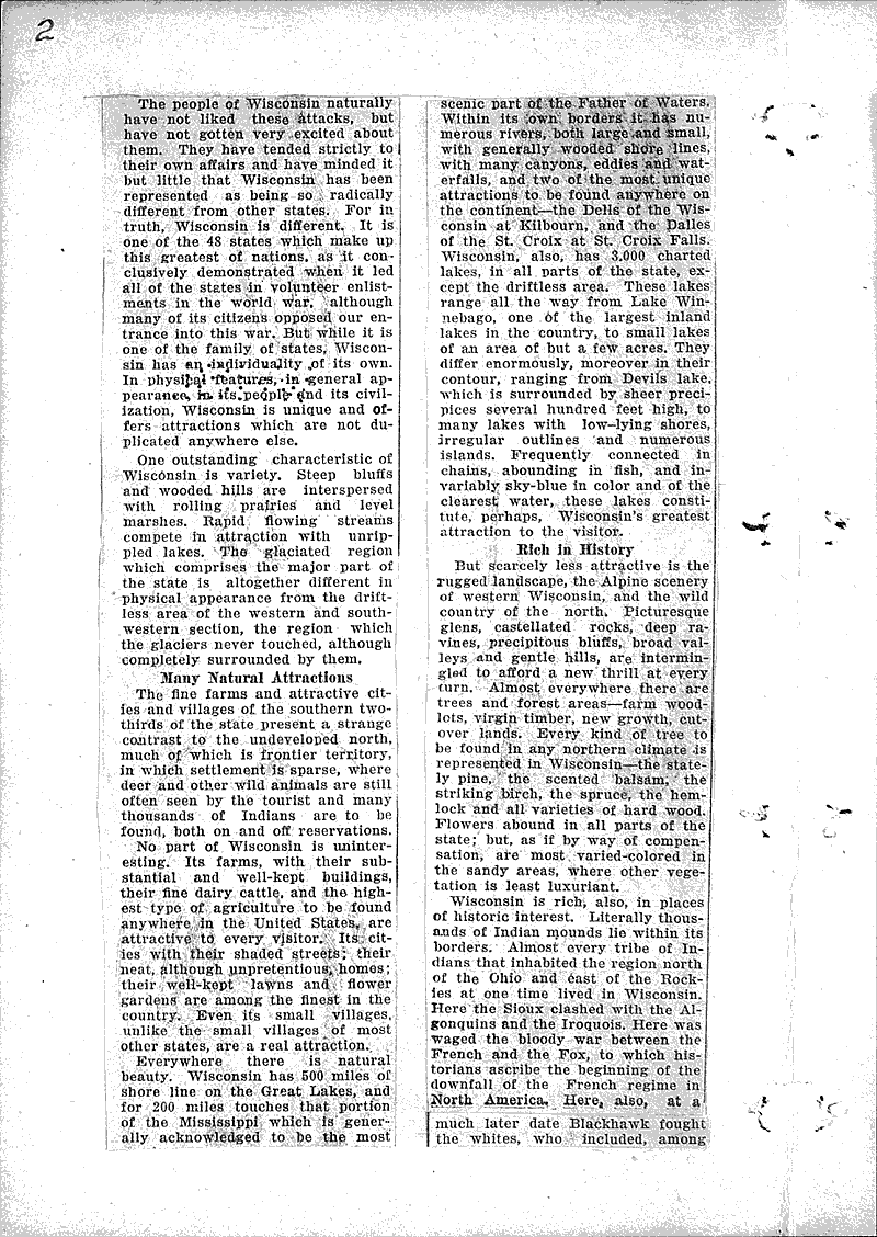  Source: Wisconsin State Journal Topics: Indians and Native Peoples Date: 1926-05-09