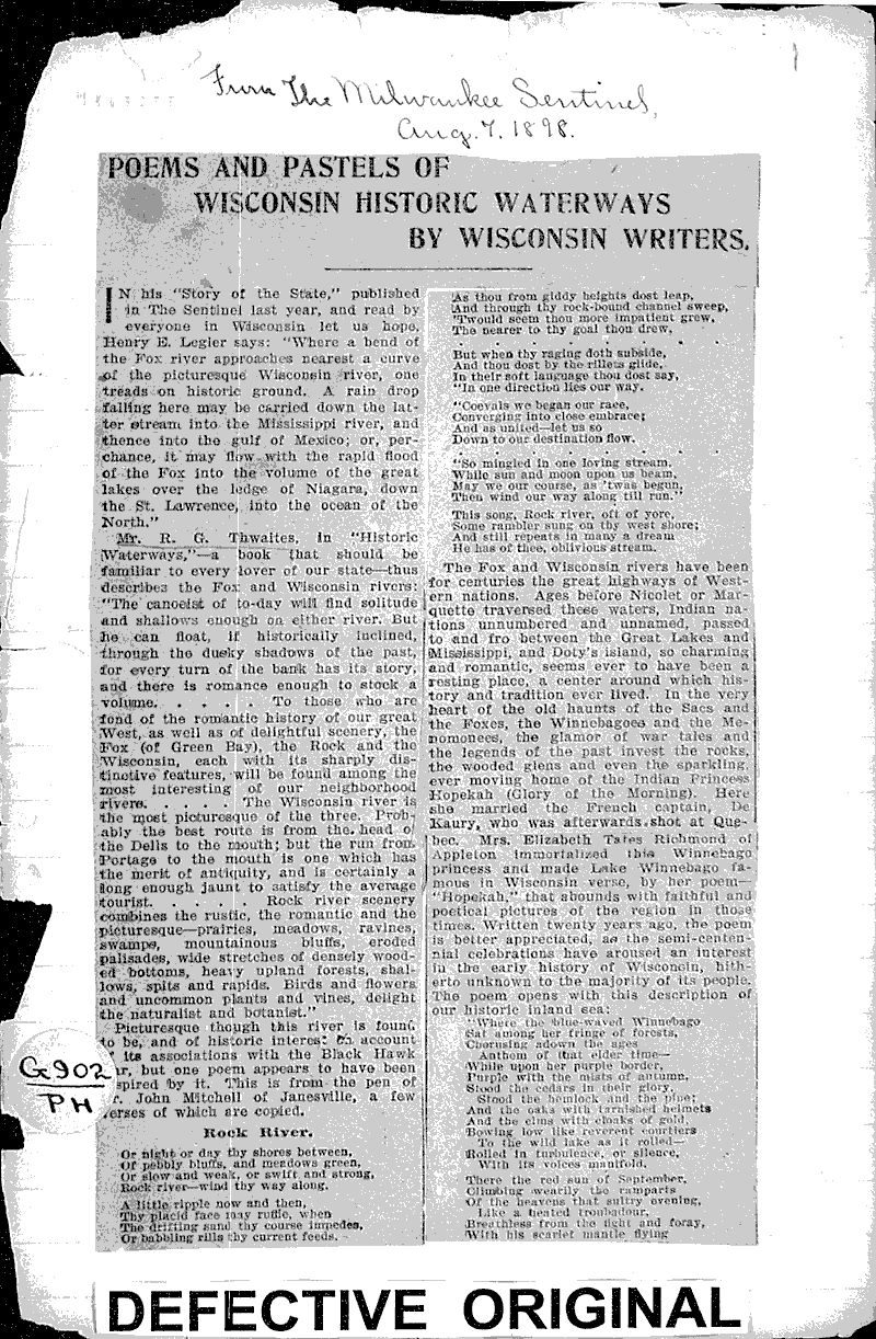  Source: Milwaukee Sentinel Topics: Transportation Date: 1898-08-07