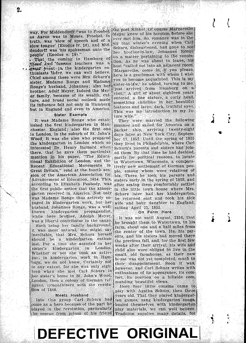 Watertown is first--writer tells why Source: Watertown Daily Times Topics: Education Date: 1933-07-29