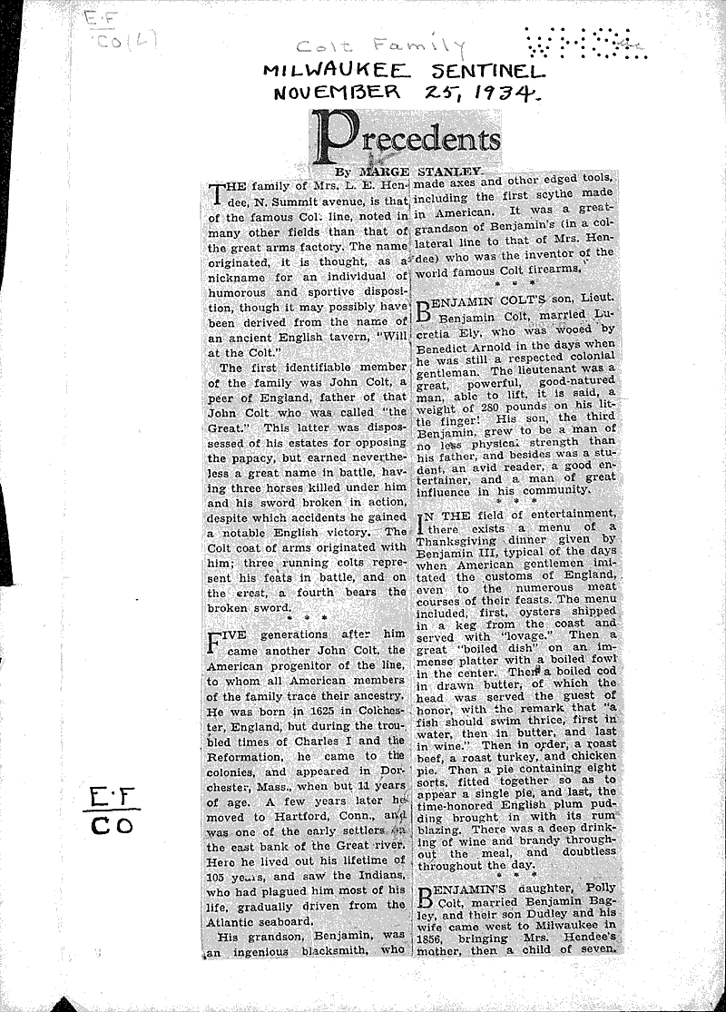  Source: Milwaukee Sentinel Topics: Immigrants Date: 1934-11-25