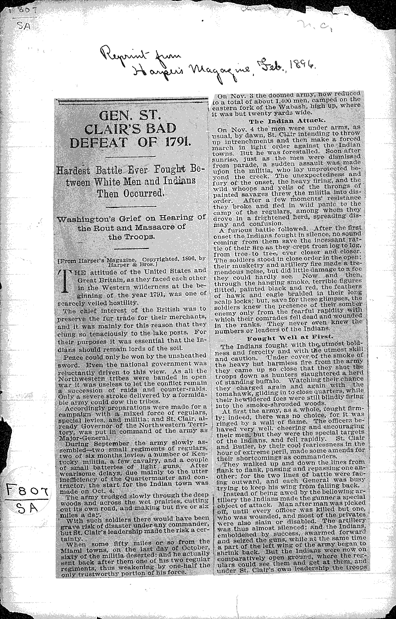  Source: Harper's Magazine Topics: Indians and Native Peoples Date: 1896-02-??