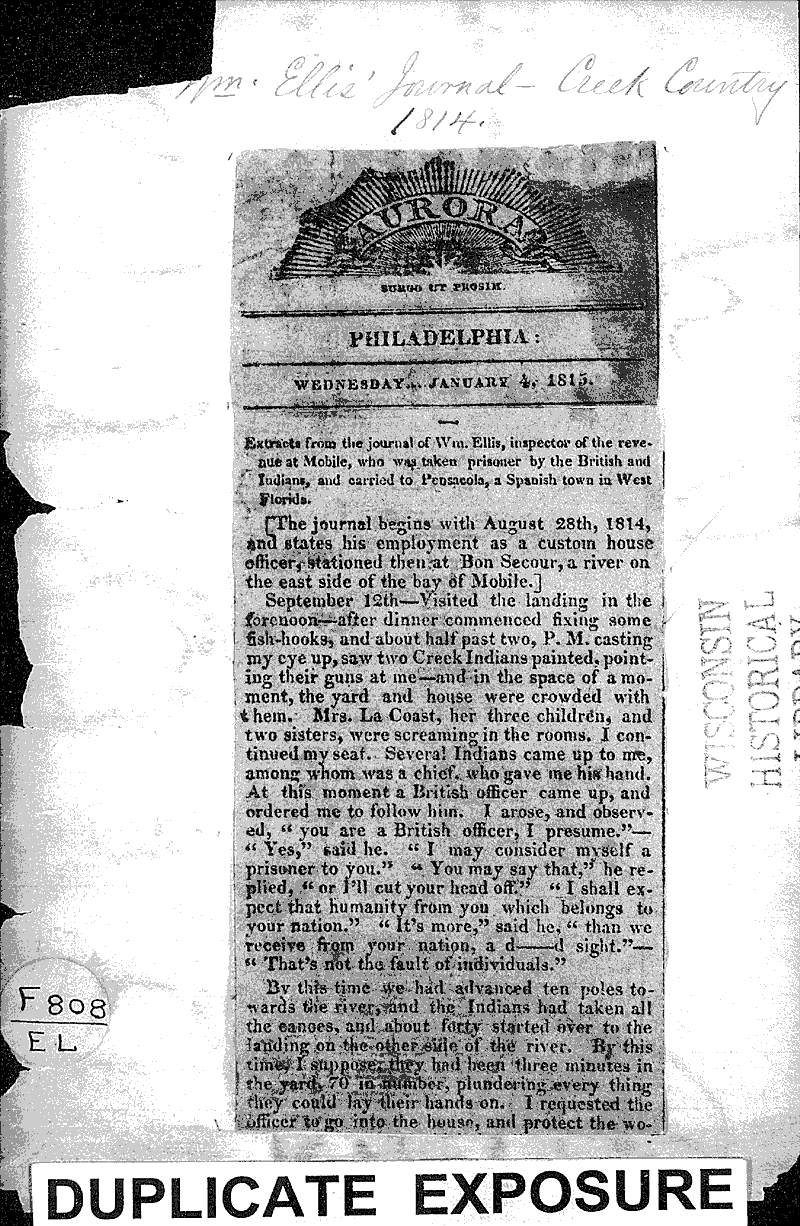  Topics: Indians and Native Peoples