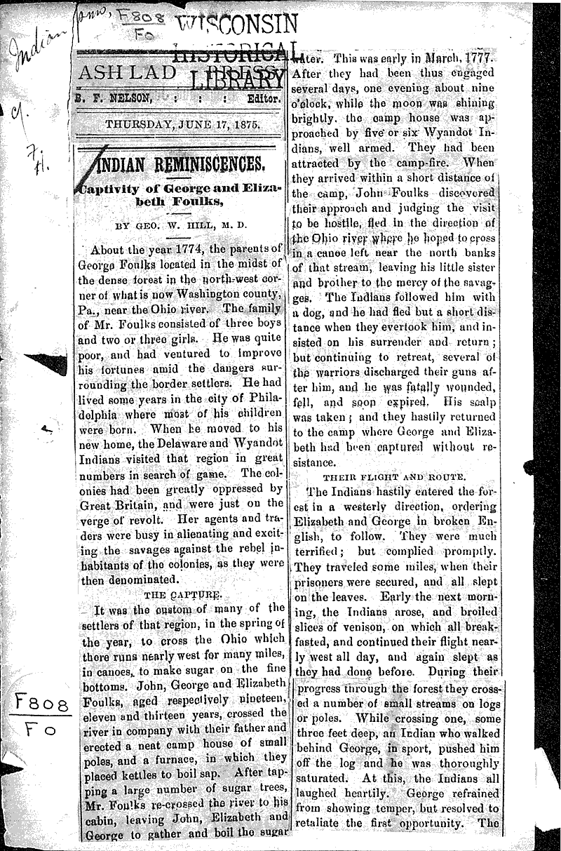  Source: Ashland Press Topics: Indians and Native Peoples Date: 1875-06-17