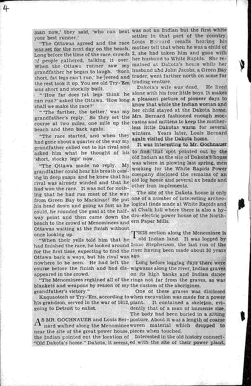  Source: Milwaukee Journal Topics: Indians and Native Peoples Date: 1931-02-22