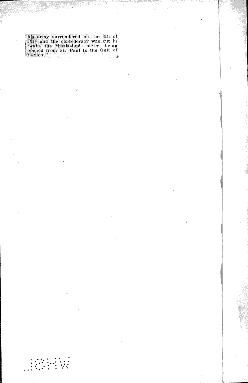  Source: Eau Claire Telegram Topics: Civil War Date: 1914-05-26