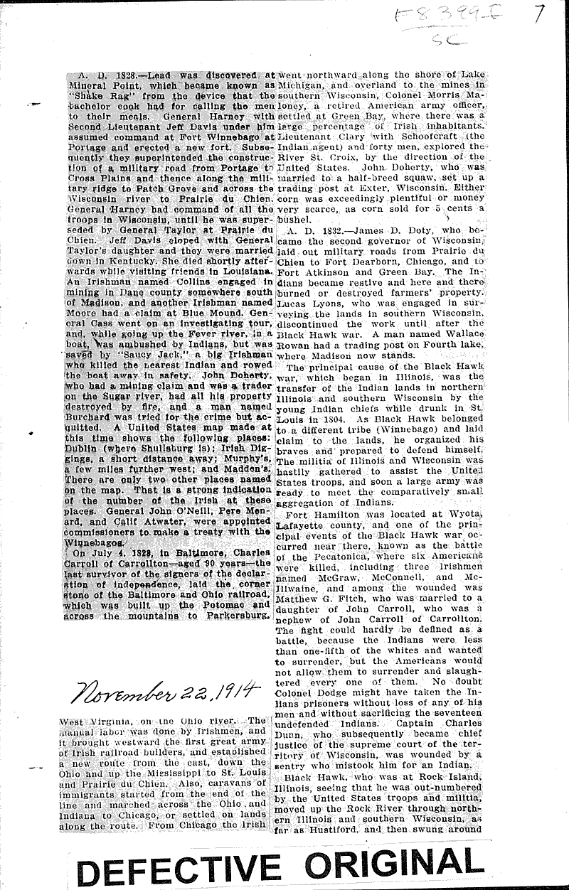  Source: Milwaukee Free Press Topics: Immigrants Date: 1914-11-08