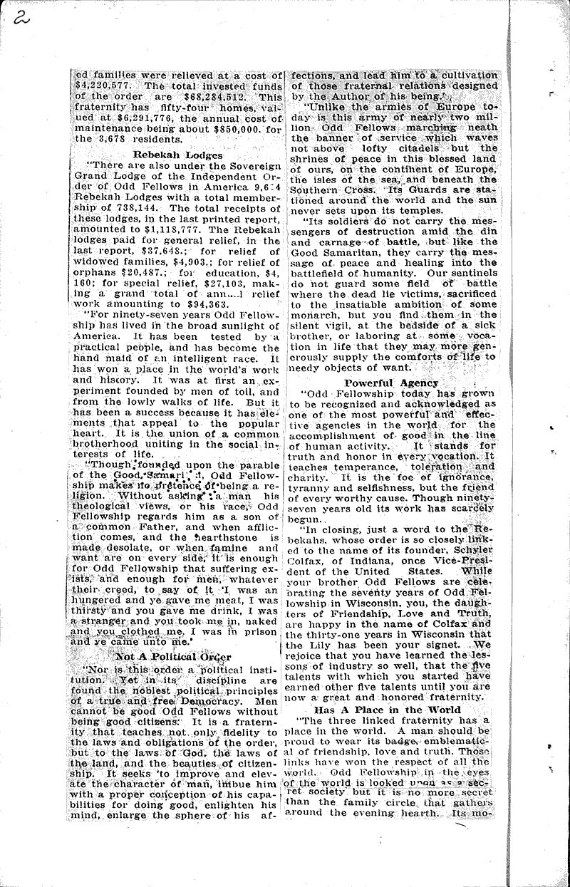  Source: Racine Journal Topics: Social and Political Movements Date: 1916-06-07