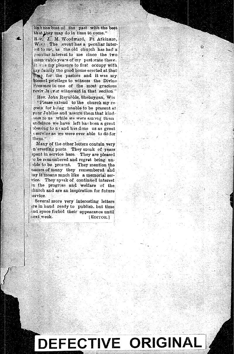  Source: Brodhead Independent Topics: Church History Date: 1907-09-12